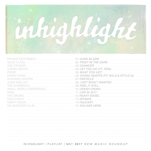 in highlight may 2017 new music playlist