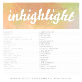 in highlight october 2017 new music playlist